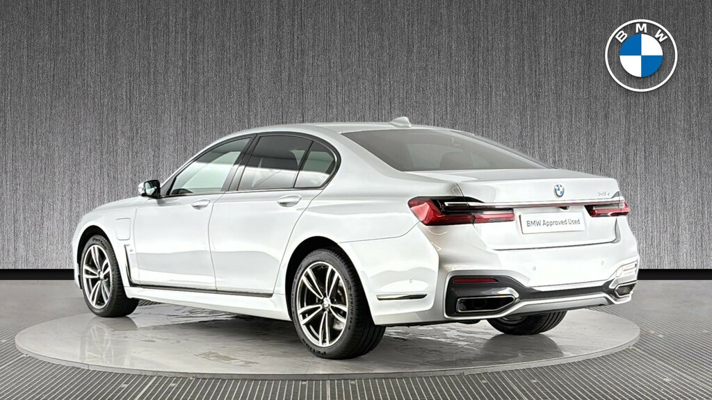 BMW 7 Series 3.0 745E 12Kwh M Sport Euro 6 Ss Silver #2