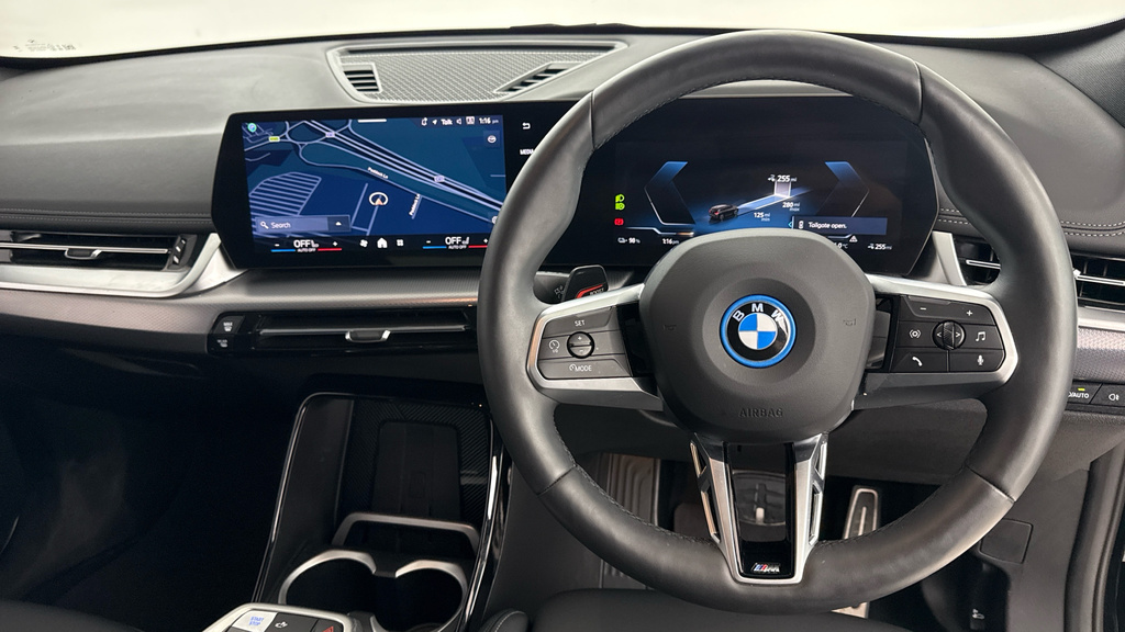 BMW iX1 20 66.5Kwh M Sport Edrive 11Kw Charger Black #5