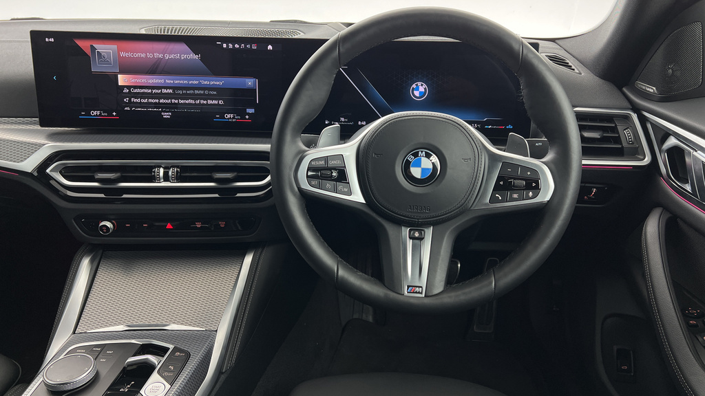 BMW 4 Series Gran Coupe 2.0 420I M Sport Euro 6 Ss Black #5