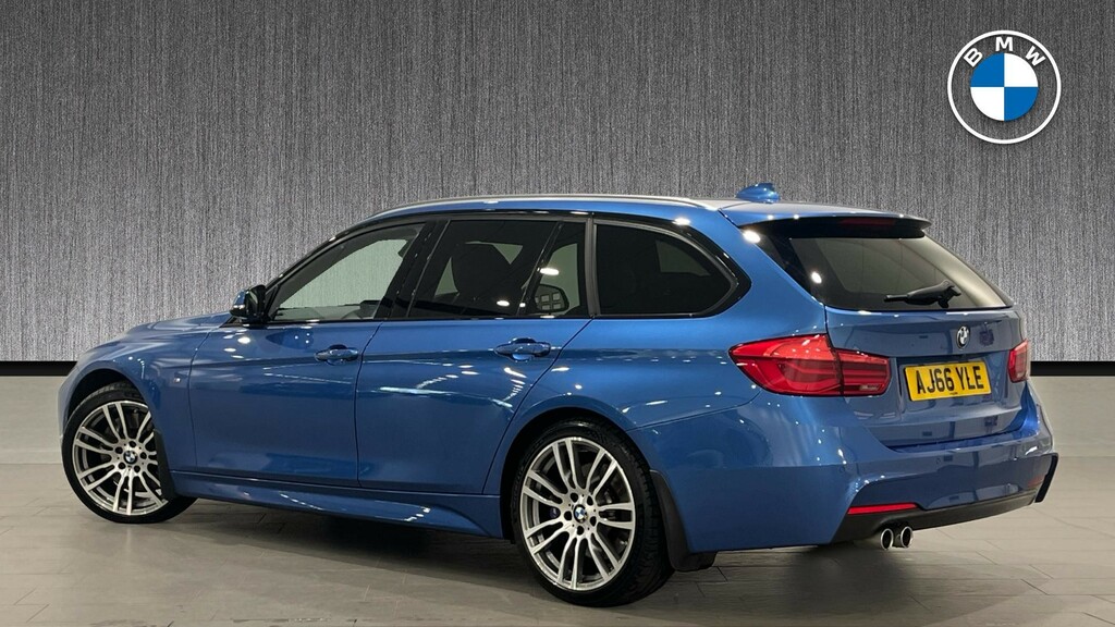 BMW 3 Series 3.0 330D M Sport Touring Euro 6 Ss Blue #2