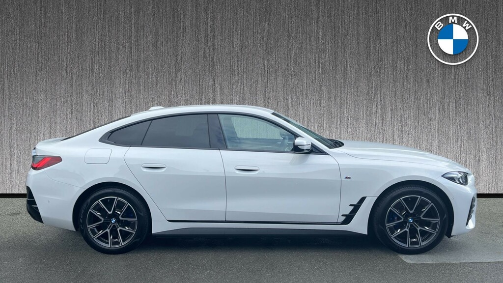 BMW i4 35 70.2Kwh M Sport Gran Coupe Edrive White #3