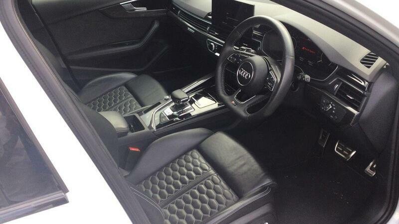 Audi RS4 Avant 2.9 Tfsi V6 Carbon Black Tiptronic Quattro Euro 6 White #2