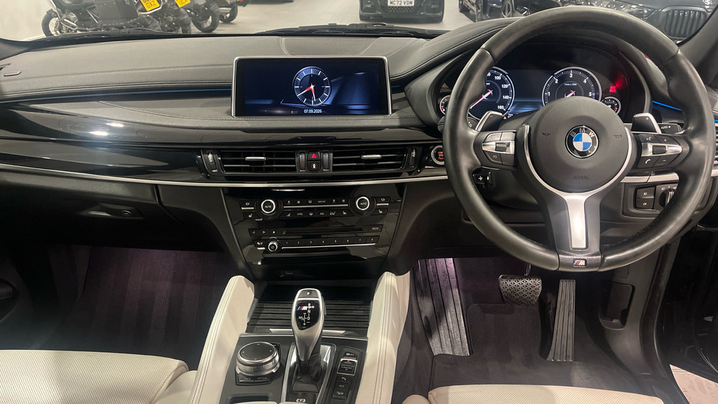 BMW X6 3.0 M50d Xdrive Euro 6 Ss Black #4