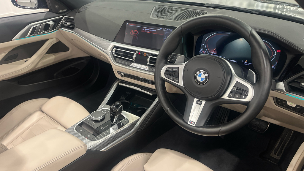 BMW 4 Series 3.0 430D Mht M Sport Euro 6 Ss Black #6