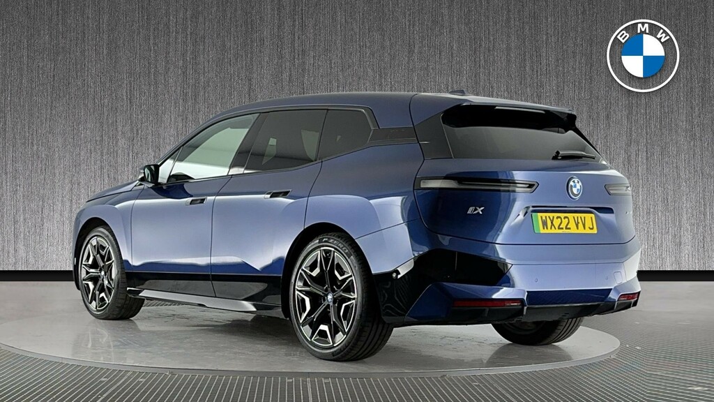 BMW iX 40 76.6Kwh M Sport Xdrive Blue #2