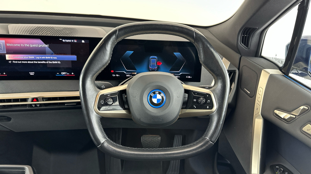 BMW iX 40 76.6Kwh M Sport Xdrive Blue #5