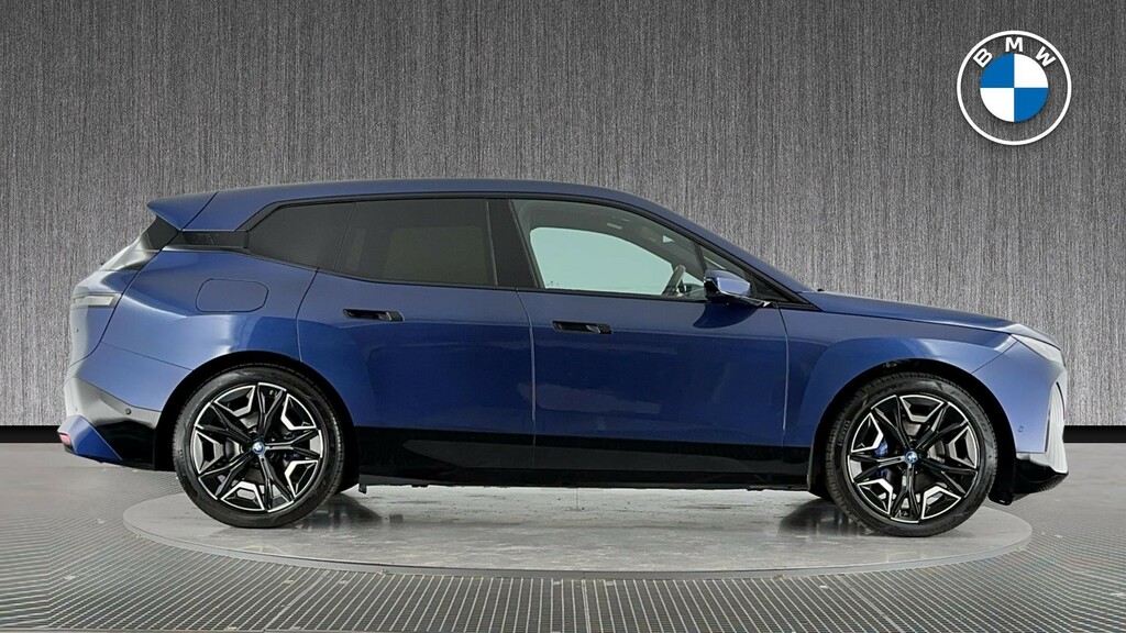 BMW iX 40 76.6Kwh M Sport Xdrive Blue #3