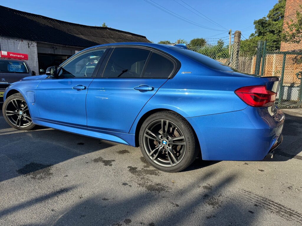 BMW 3 Series 2.0 330E 7.6Kwh M Sport Saloon Plug-in Blue #2