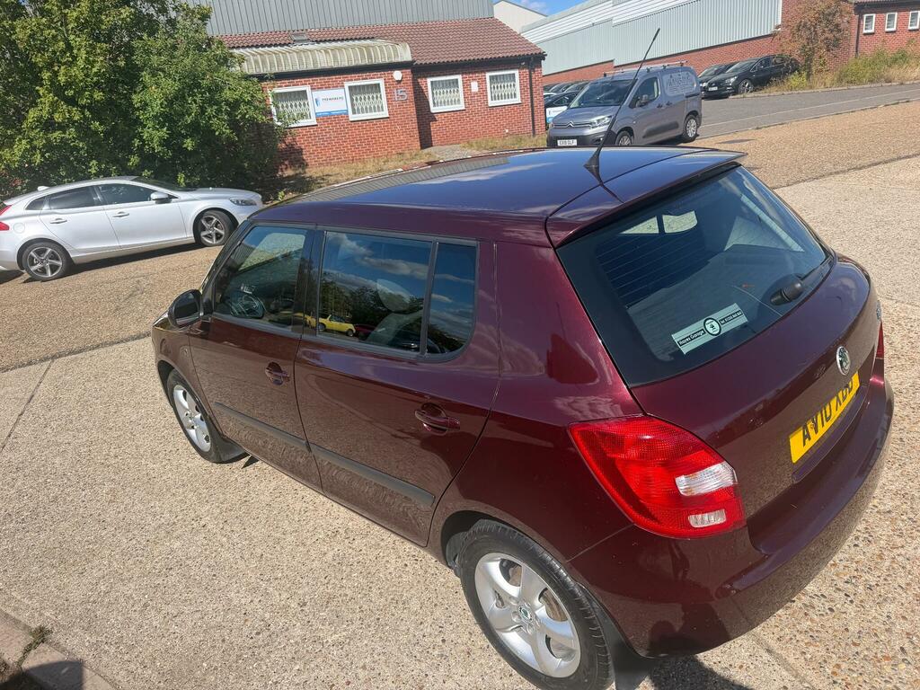 Skoda Fabia Se Red #4