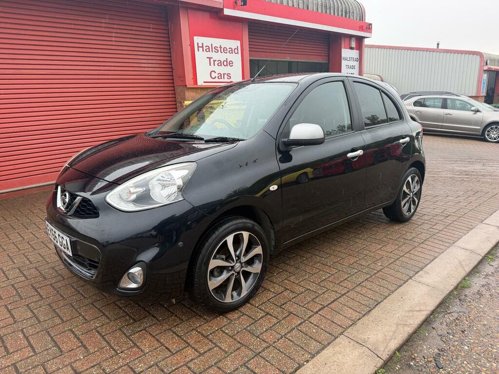 Nissan Micra 1.2 N-tec Euro 6 Black #3