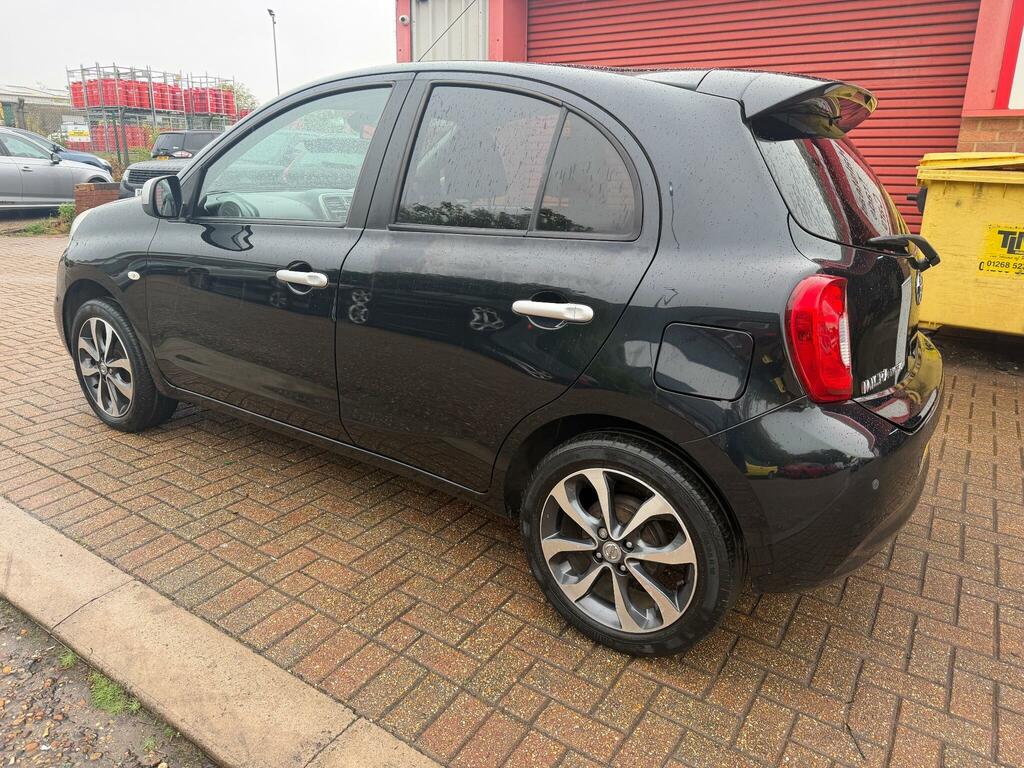 Nissan Micra 1.2 N-tec Euro 6 Black #4