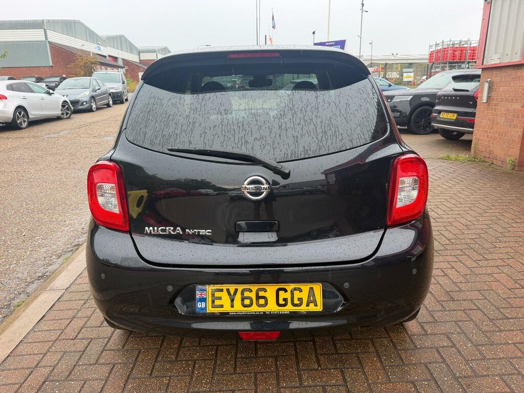Nissan Micra 1.2 N-tec Euro 6 Black #5