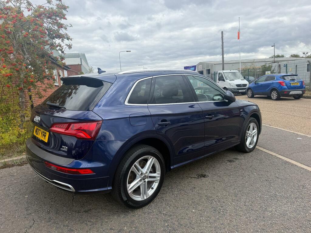 Audi Q5 2.0 Tdi S Line S Tronic Quattro Euro 6 Ss Blue #6