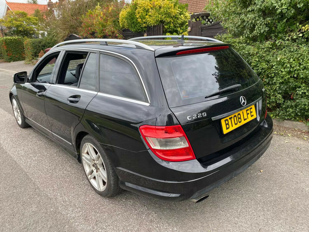 Mercedes-Benz C Class C220 Cdi Sport Estate Black #5