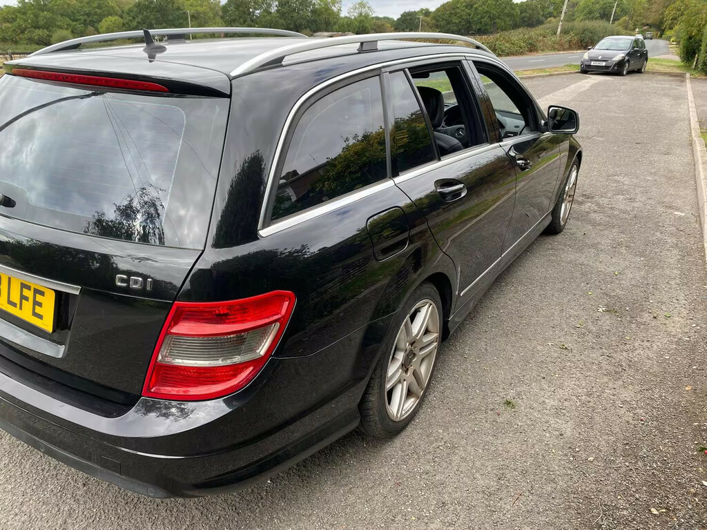 Mercedes-Benz C Class C220 Cdi Sport Estate Black #6