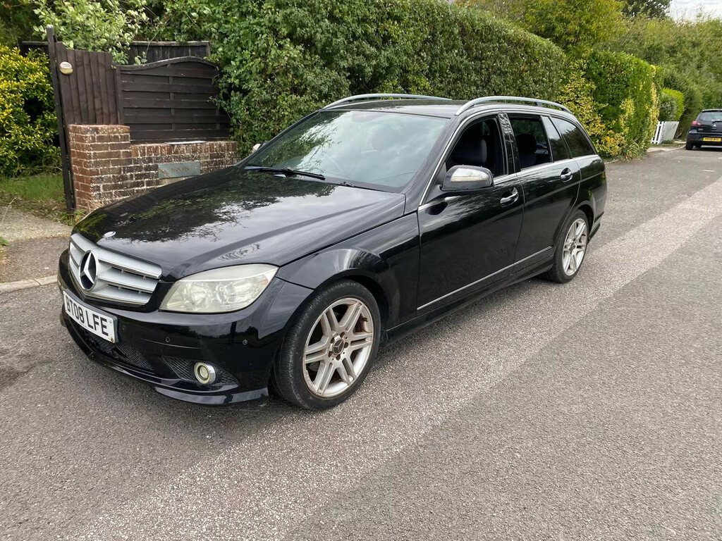 Mercedes-Benz C Class C220 Cdi Sport Estate Black #3