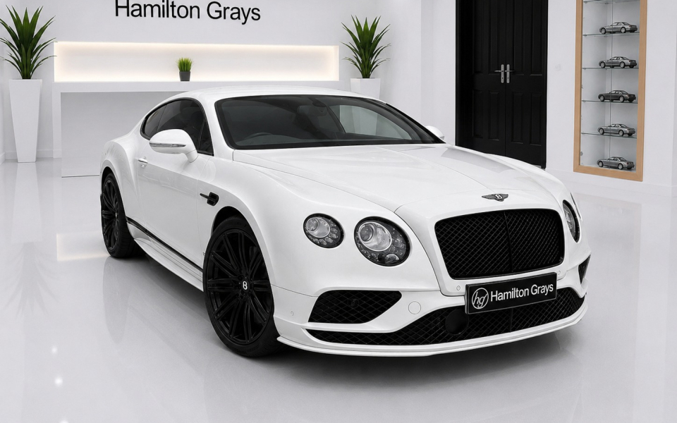Bentley Continental Petrol White