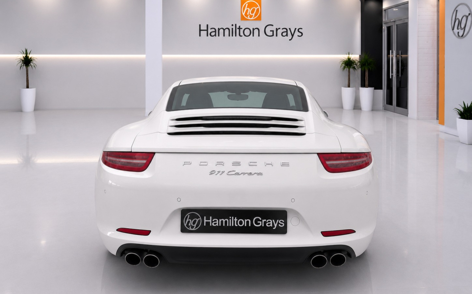 Porsche 911 Petrol White #3
