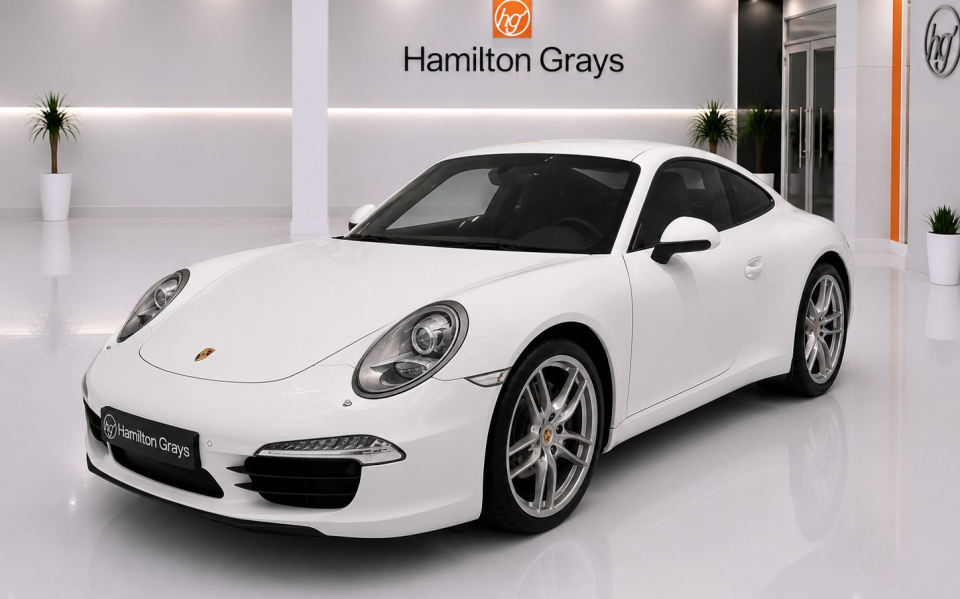 Porsche 911 Coupe Silver #9