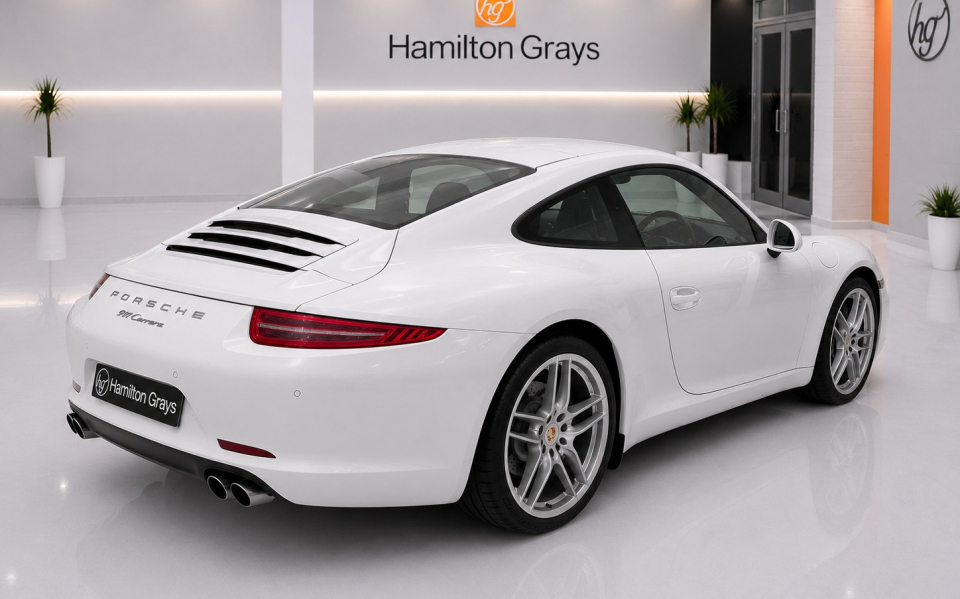 Porsche 911 Petrol White #6