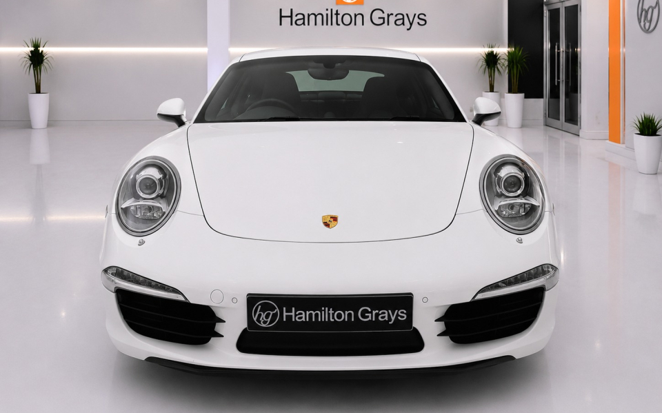 Porsche 911 Petrol White #2