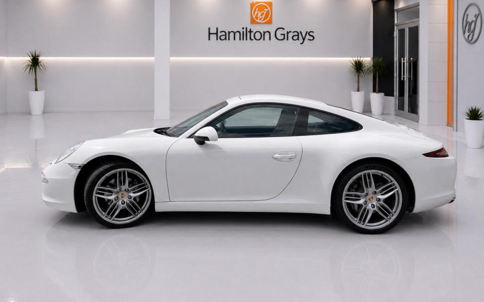 Porsche 911 Petrol White #5