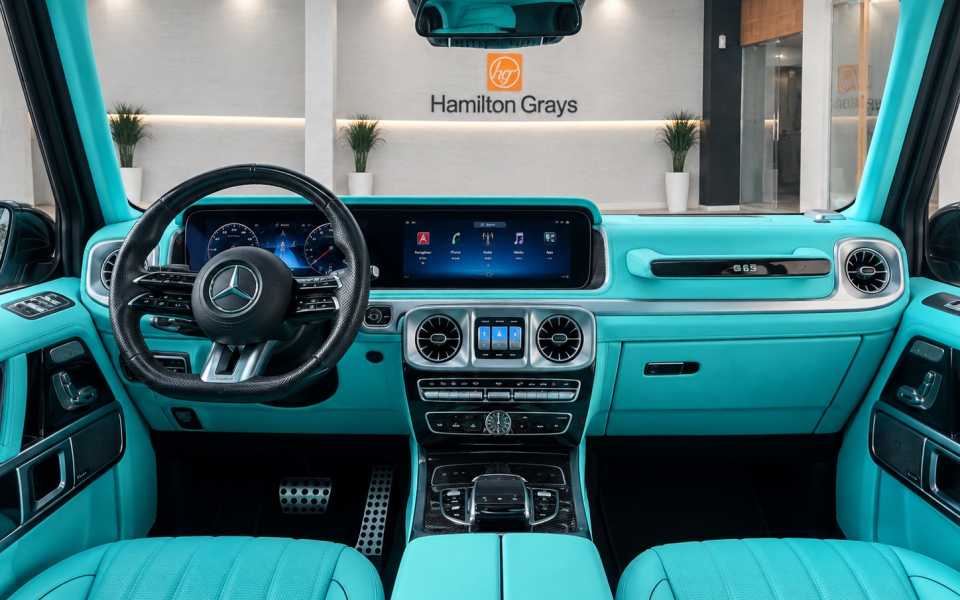 Mercedes-Benz G Class Petrol Grey #5