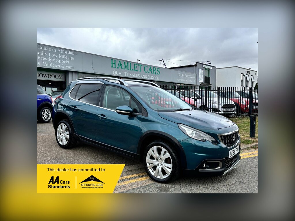 Peugeot 2008 1.2 Puretech Allure Suv Euro 6 Green