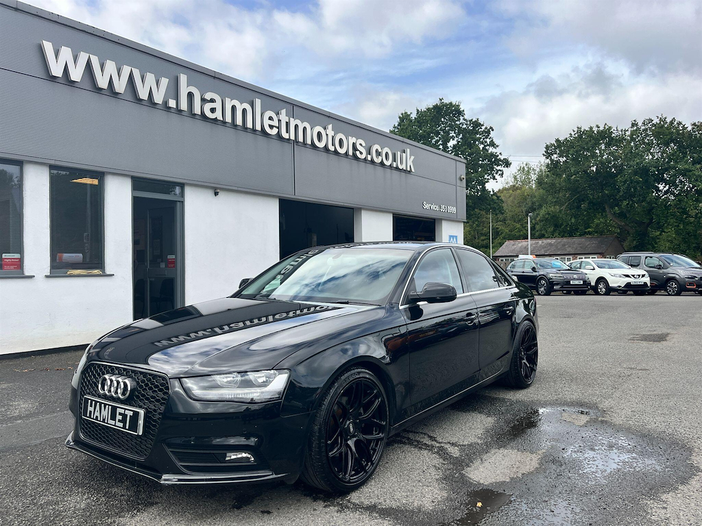 Audi A4 2.0 L 2.0 Tdi Se Technik Multitronic Euro 5 Ss FY63AOU Black