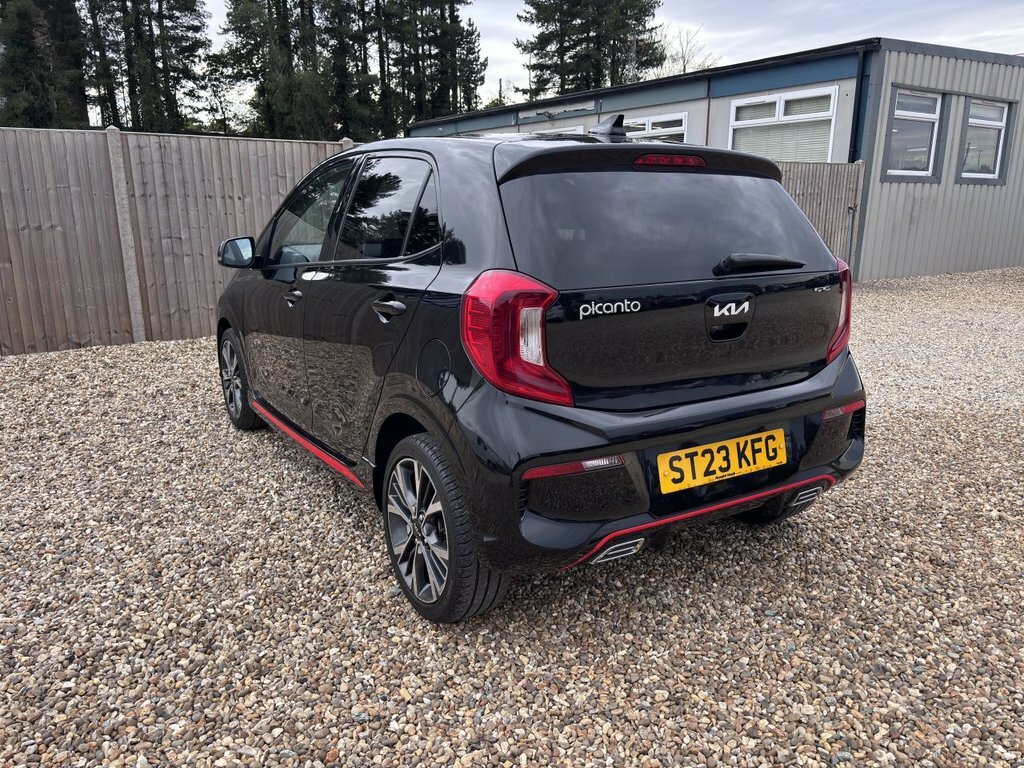 Kia Picanto 1L Gt-line ST23KFG Black #6