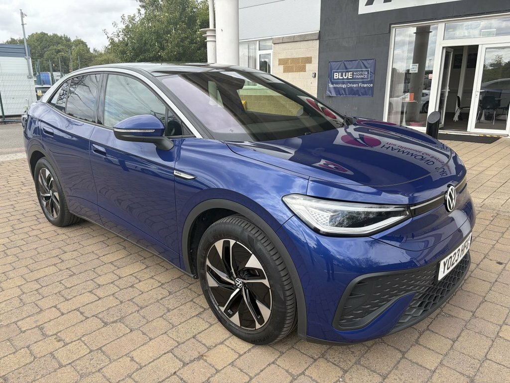 Volkswagen ID.5 Suv Blue #4