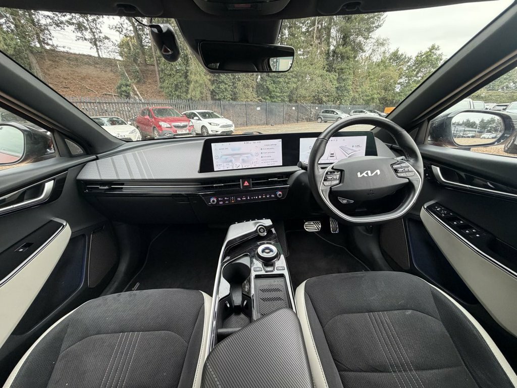 Kia EV6 Hatchback Red #4