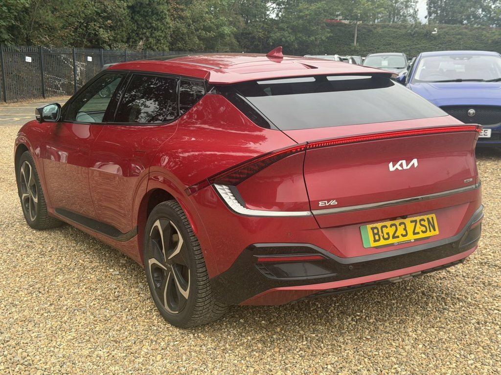 Kia EV6 Hatchback Red #2