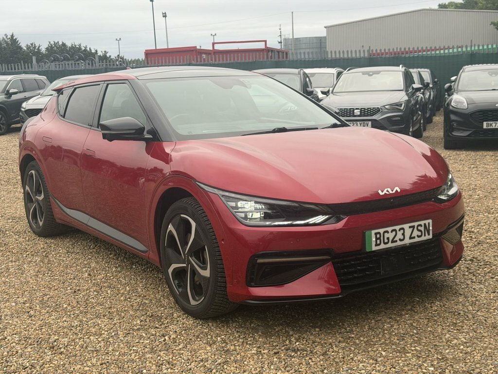 Kia EV6 Hatchback Red #3