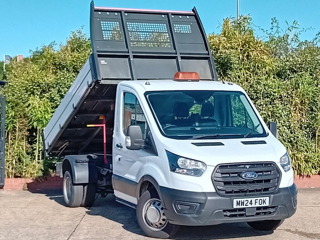 Ford Transit Custom 2.0 Ecoblue 130Ps Chassis Cab - 2024 24 White