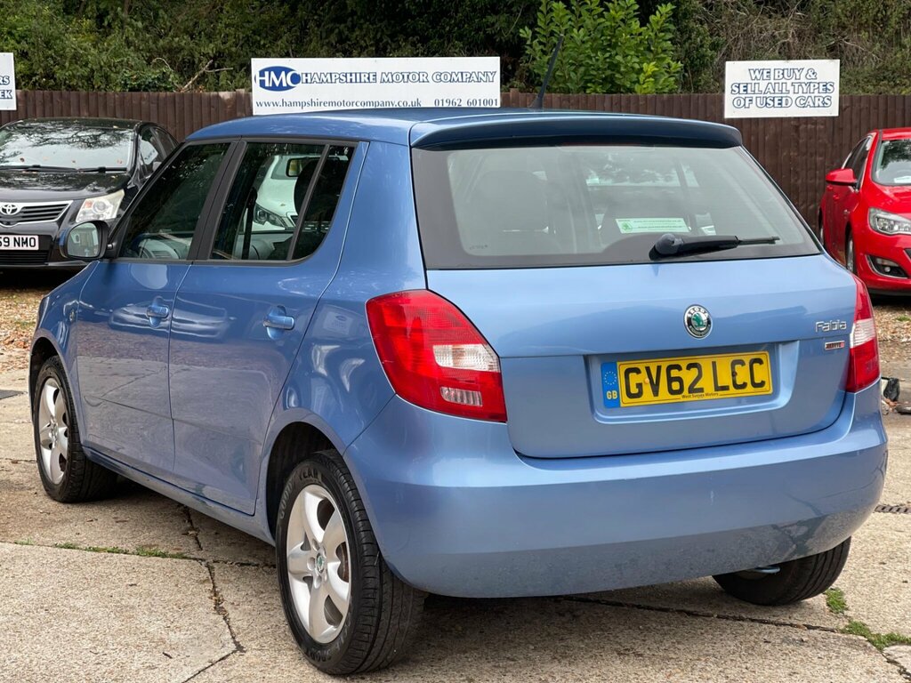 Skoda Fabia 1.2 Se Euro 5 Blue #4