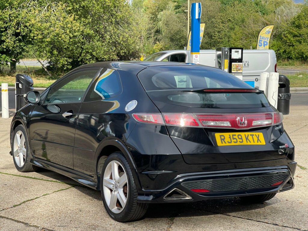 Honda Civic 1.8 I-vtec Type S Gt Black #4