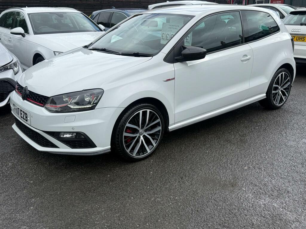 Volkswagen Polo Gti White #6