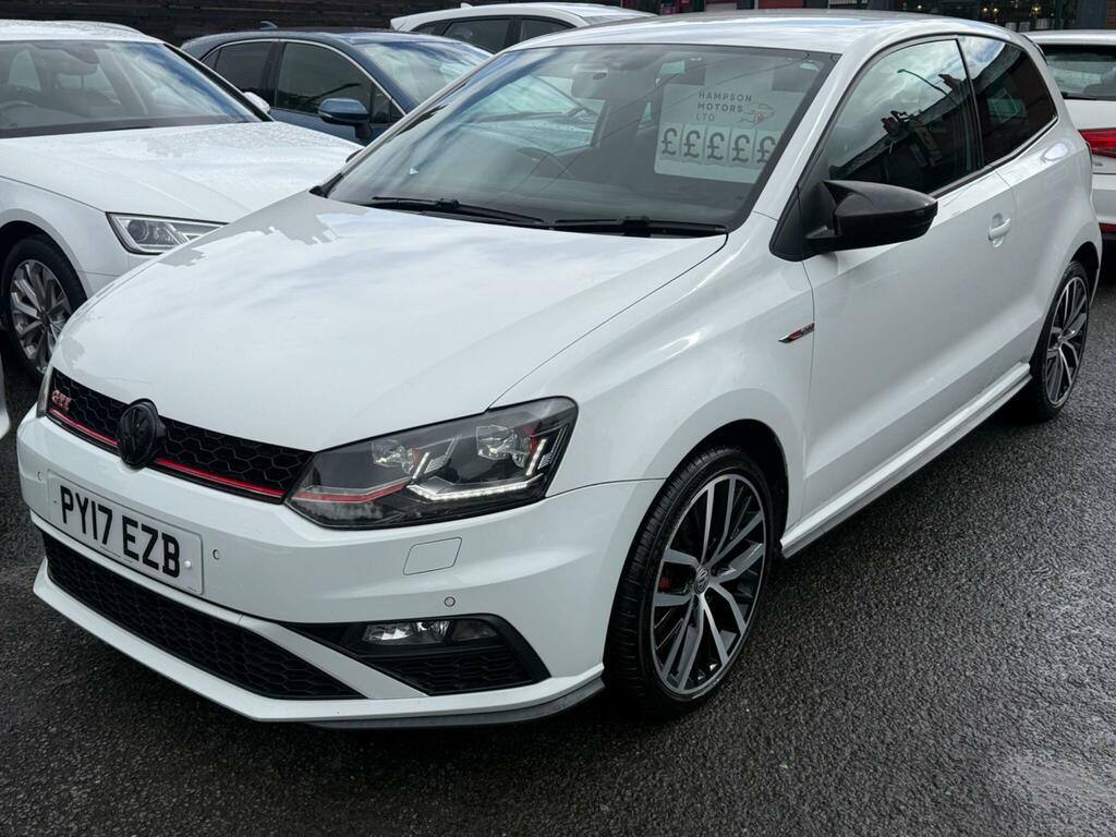 Volkswagen Polo Gti White #2