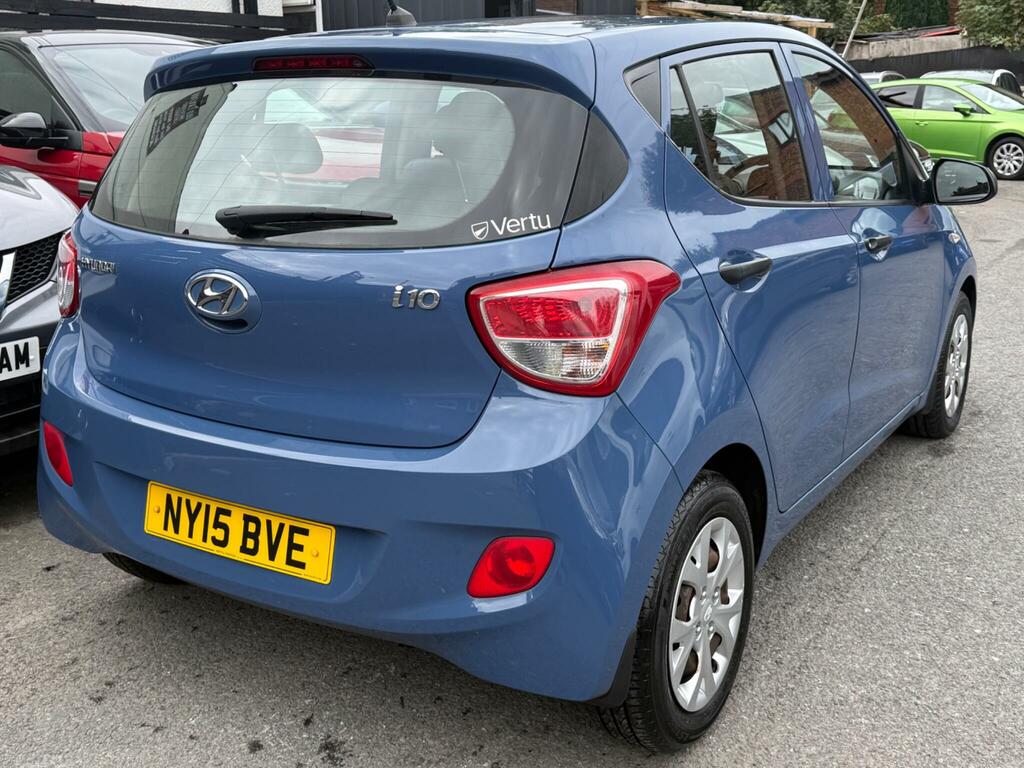 Hyundai I10 1.0 S Euro 5 Blue #3
