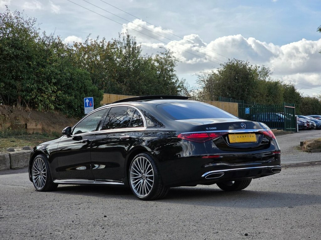 Mercedes-Benz S Class Saloon Black #6