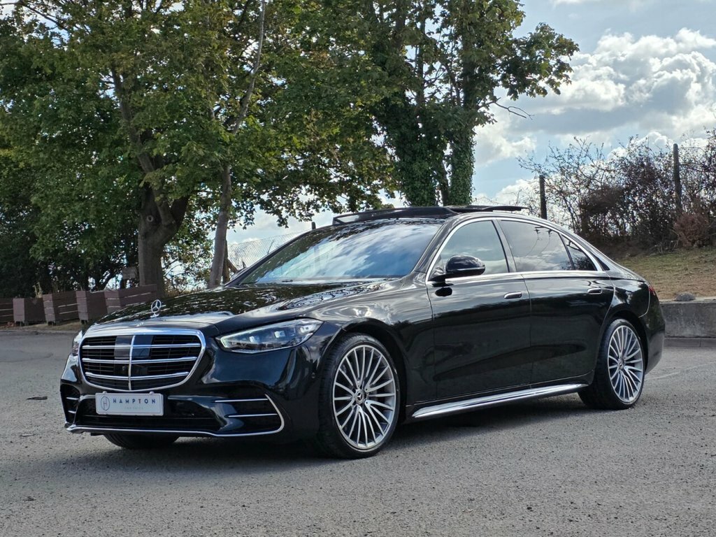 Mercedes-Benz S Class Saloon Black #5
