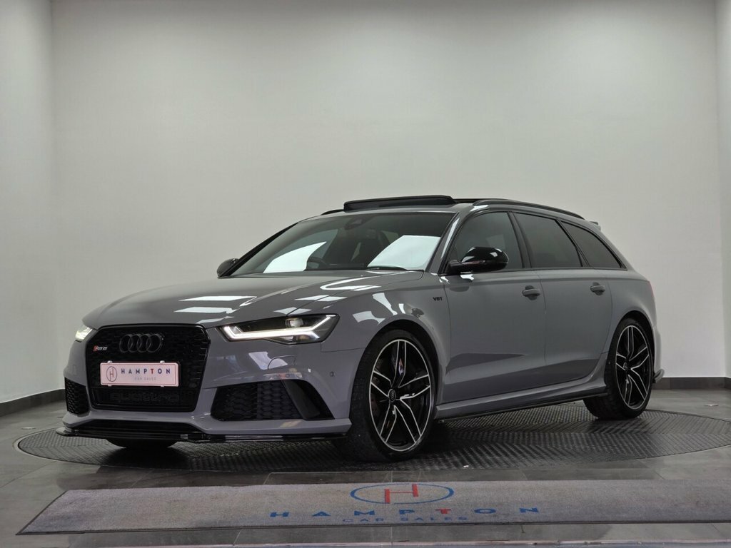 Audi RS6 Avant Estate Grey #4