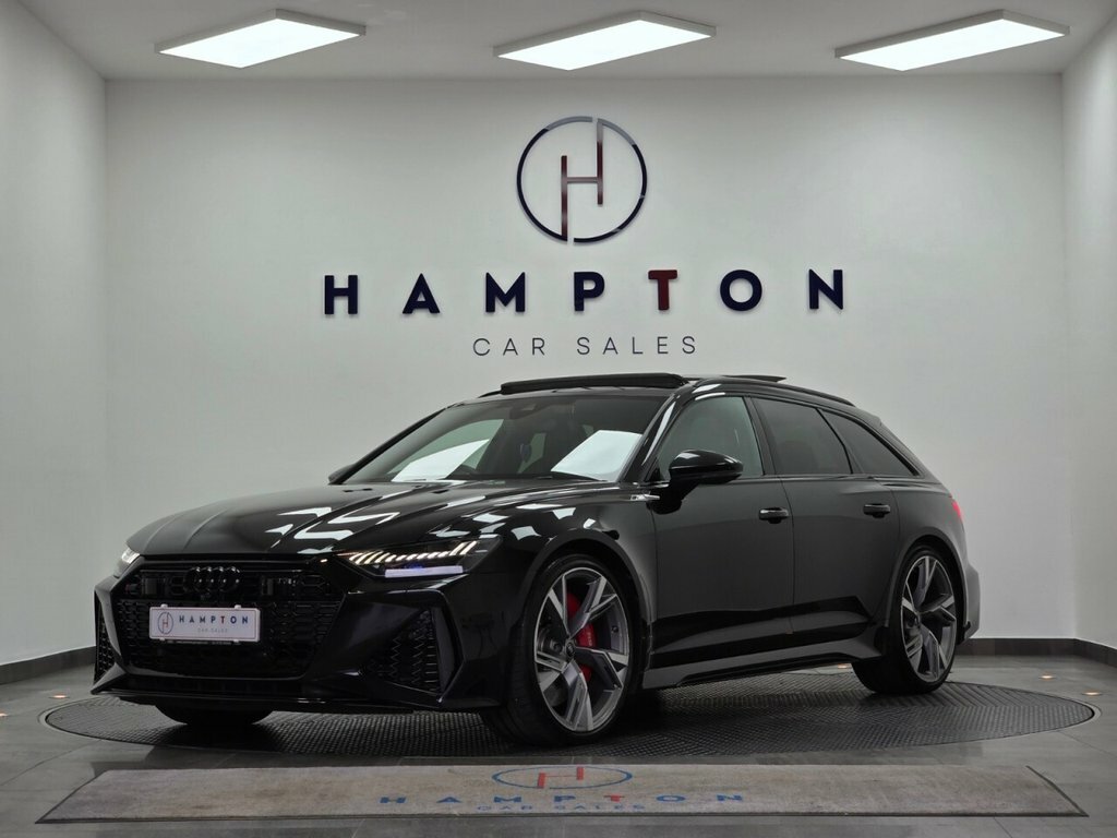 Audi RS6 Avant Estate Black #4