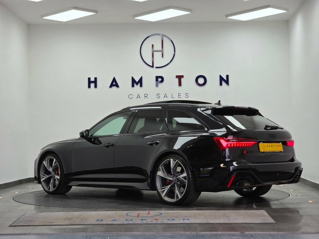 Audi RS6 Avant Estate Black #5