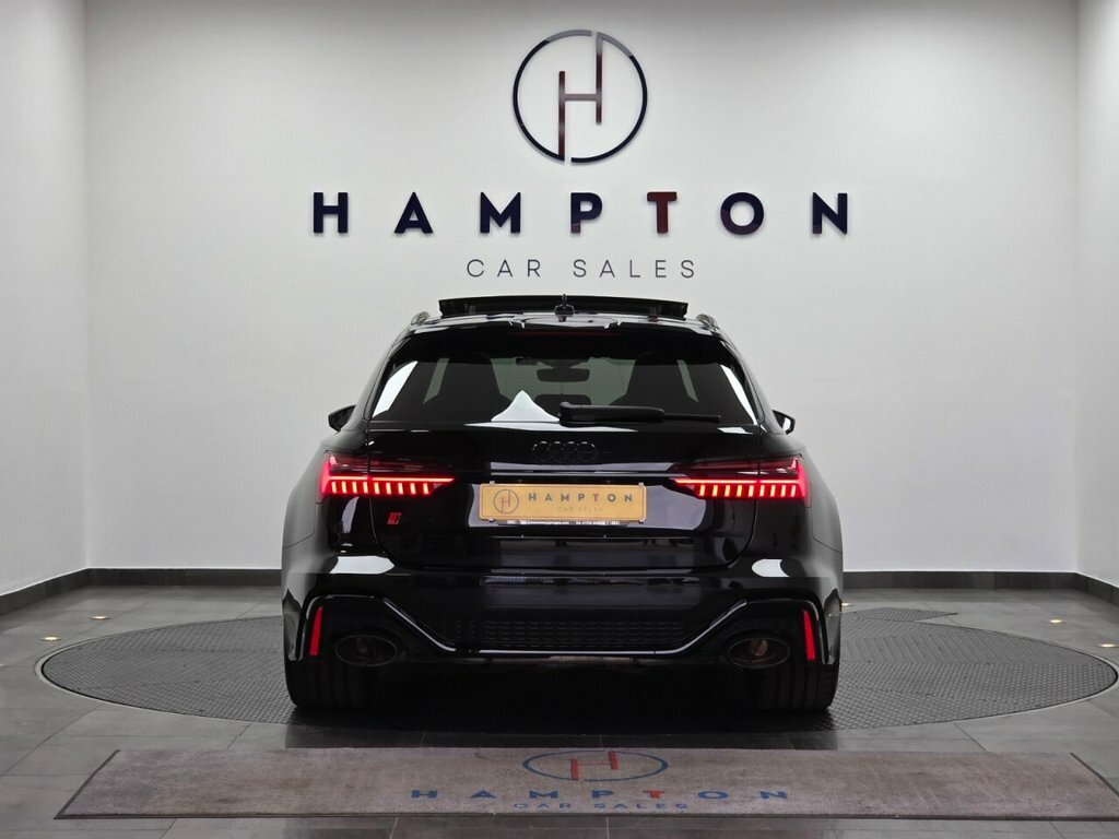 Audi RS6 Avant Estate Black #6
