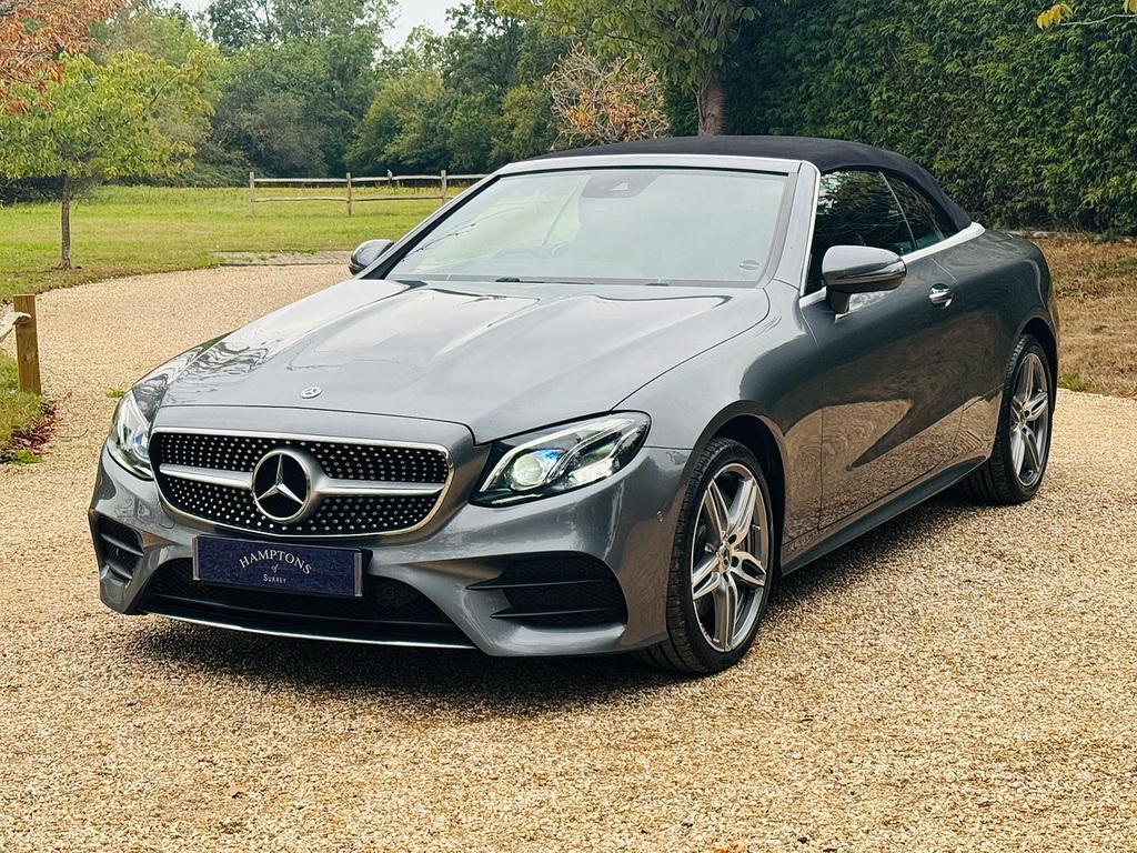 Mercedes-Benz E Class 3.0 E450 V6 Gpf Amg Line Premium Plus Cabriolet Grey #4