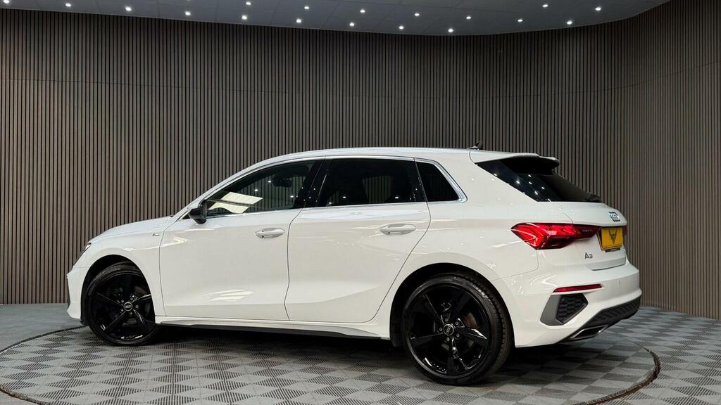 Audi A3 Hatchback 1.0 Tfsi 30 S Line Sportback S Tronic Eu DC22GGF White #2