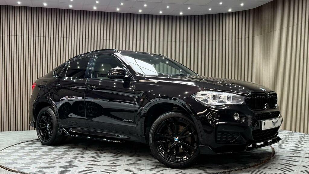BMW X6 3.0 40D M Sport Xdrive Euro 6 Ss Black