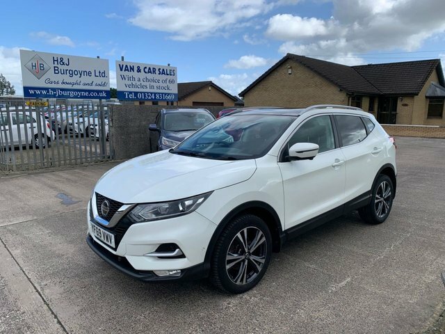 Nissan Qashqai 1.5 Dci N-connecta Suv Euro 6 S White